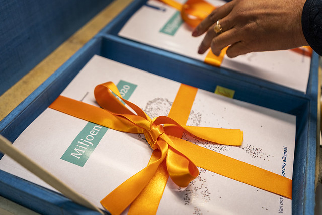 Den Haag, 16 september 2019.rOp het ministerie van Financien wordt het koffertje ingepakt. FOTO MINISTERIE VAN FINANCIèN / VALERIE KUYPERS