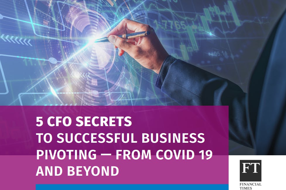 5 CFO secrets to successful business pivoting