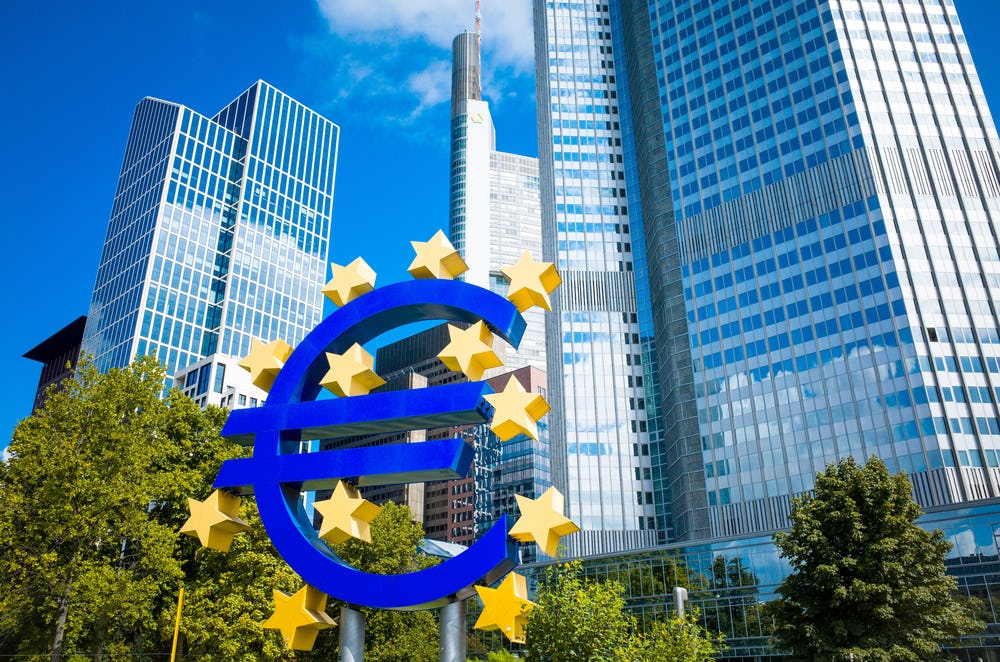 Europese beleidsrente bereikt recordhoogte