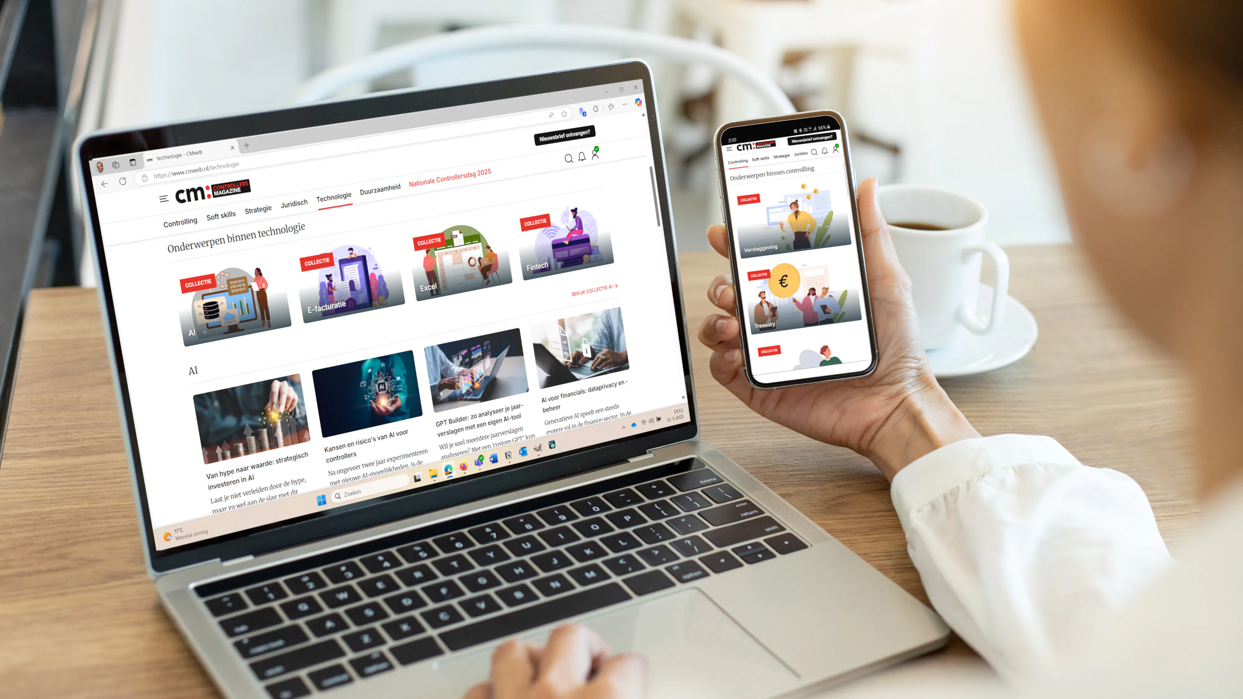 Cm: lanceert nieuwe website