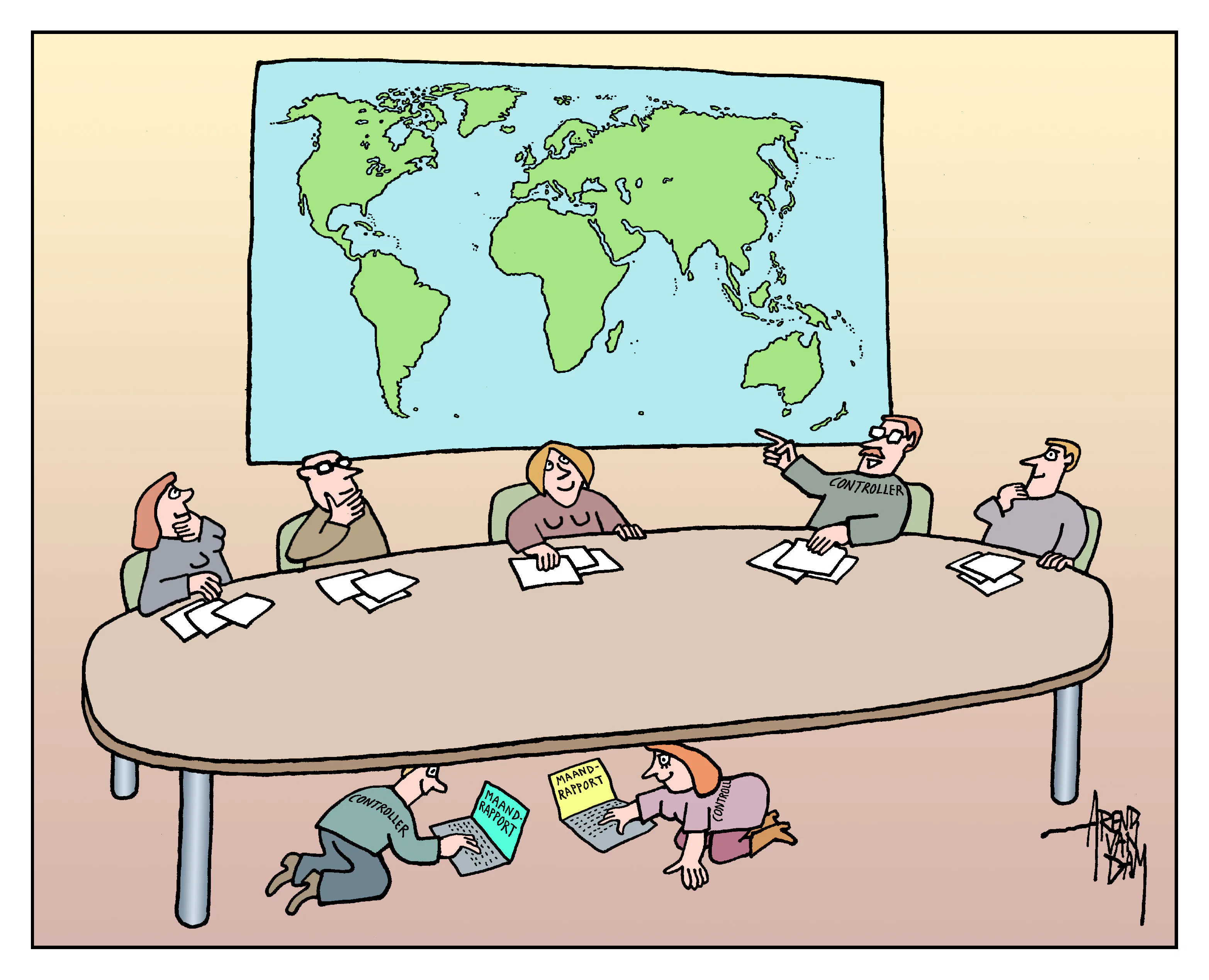 Illustratie: Arend van Dam