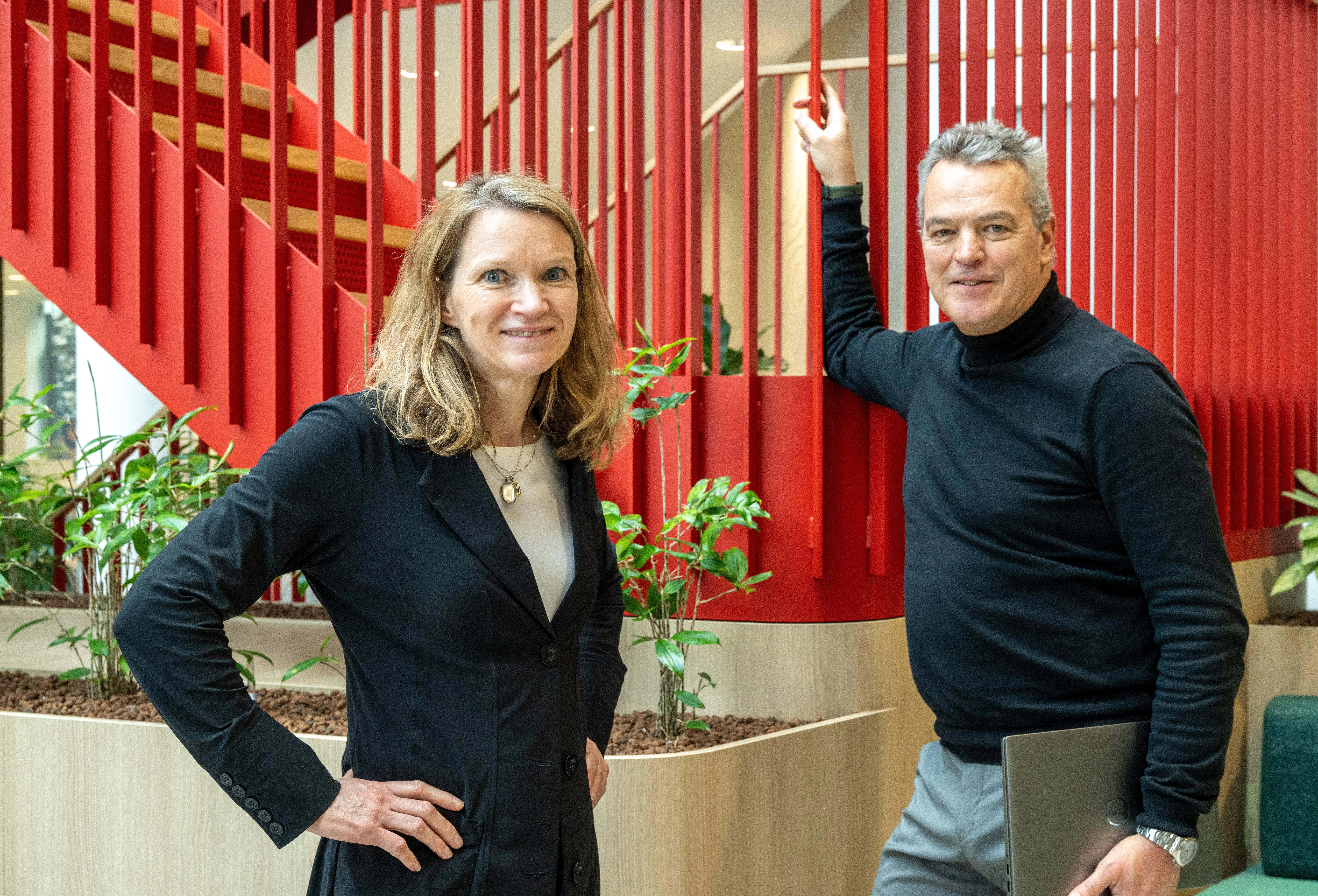 Claudia Janssen en Guido Oudejans (fotografie: Cor Salverius)