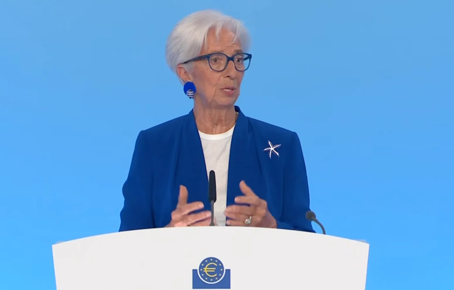Christine Lagarde, president van de Europese Centrale Bank.